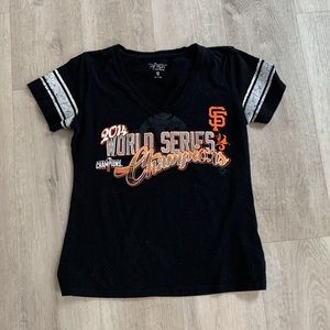 SF Giants 2014 World Series Championship t shirt